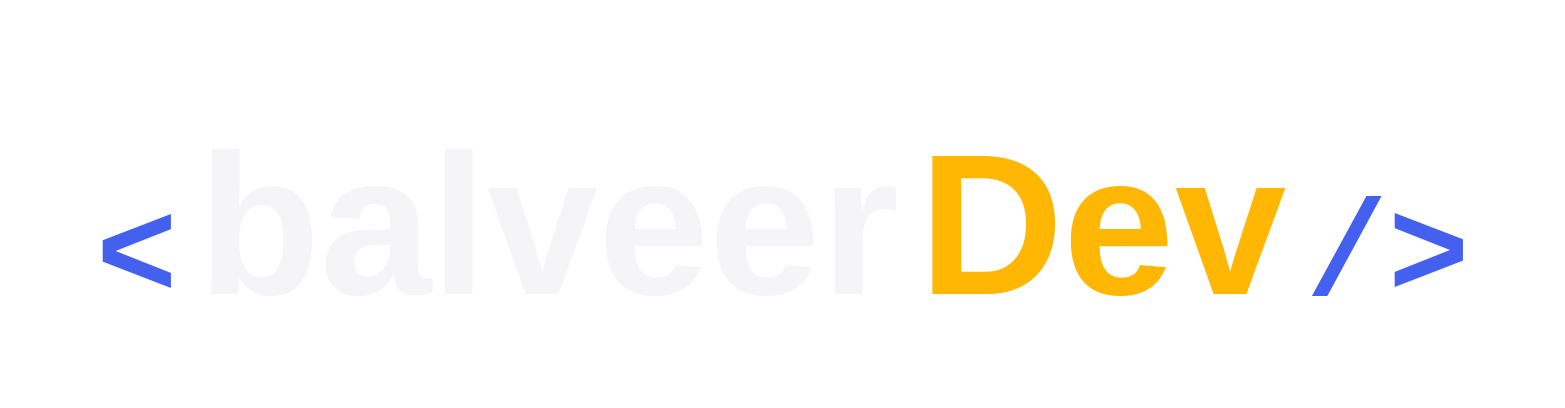 BalveerDev logo